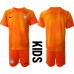 Cheap United States Goalkeeper Home Football Kit Children World Cup 2022 Short Sleeve (+ pants)